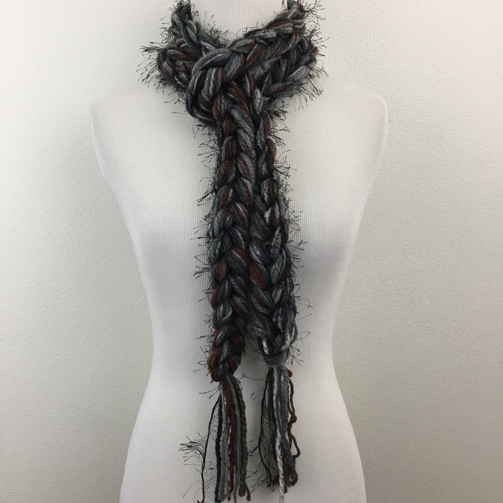 Handmade Crocheted Scarf - Picture 6 of 6